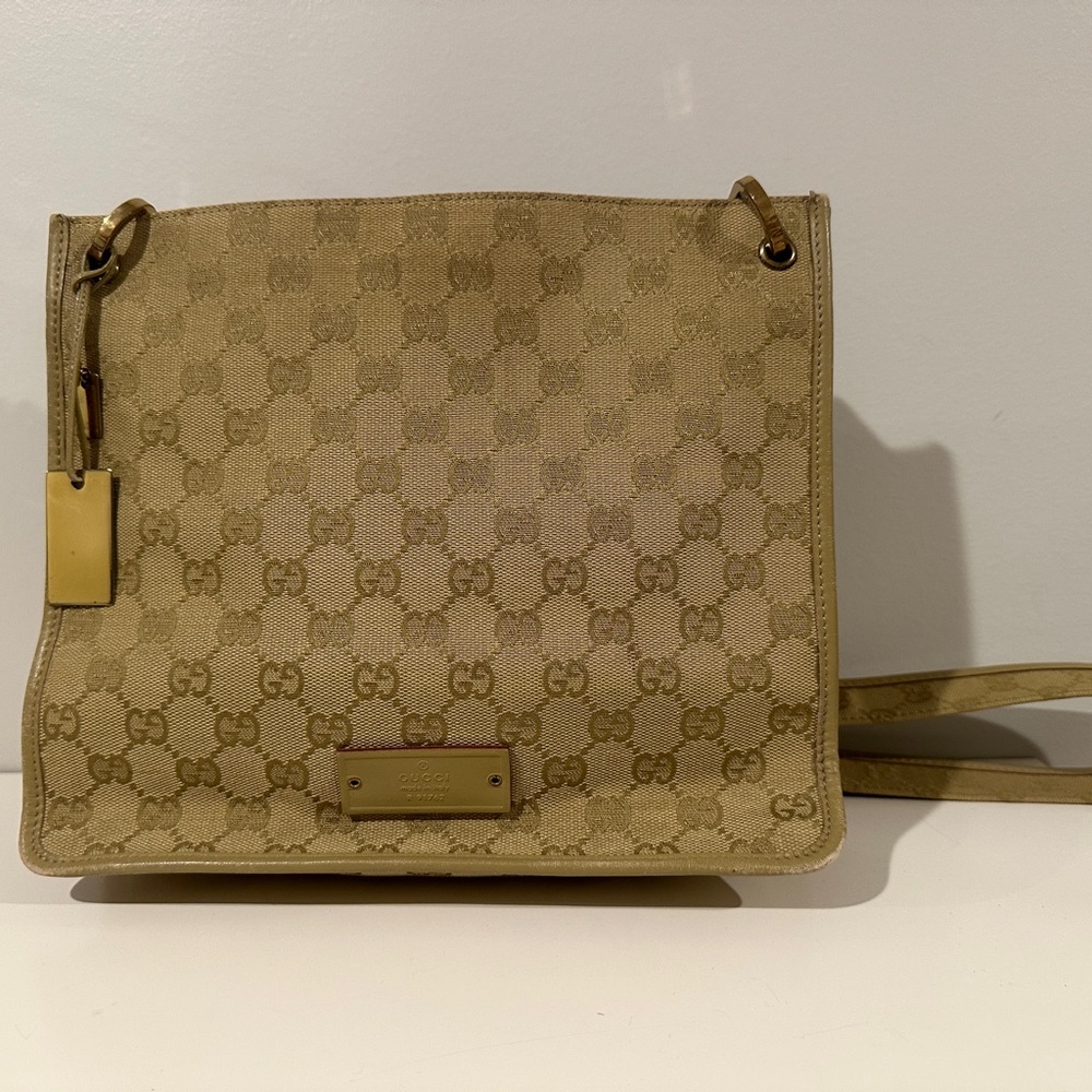 Gucci crossbody bag - beige canvas R91762 - GG canvas